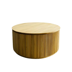 Table basse au design unique Table basse ronde de style moderne pour l'extérieur Fabricant indonésien - Product Image 2