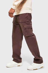 Pantalon cargo en coton à 6 poches vente en gros de pantalons de survêtement évasés baggy de haute qualité pantalons de sport pour hommes logo personnalisé pantalons de survêtement - Product Image 5