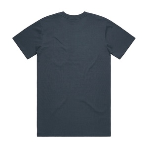 T-shirt d'été gris foncé 220g 100% coton respirant à col rond et manches courtes, coupe classique, pour hommes et femmes, personnalisable avec logo - Product Image 1