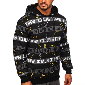 Sudaderas con Capucha Personalizadas para Hombre, Ecológicas, Sublimadas, al por Mayor, Precio Económico, Tela de Felpa de Poliéster/Algodón, Estampado - Product Image 3