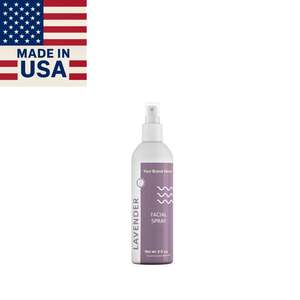 สเปรย์น้ำหอมระเหยสำหรับใบหน้าผลิตจากสหรัฐอเมริกาฉลากขาวทำให้สดชื่นกลิ่นลาเวนเดอร์ - Product Image 1