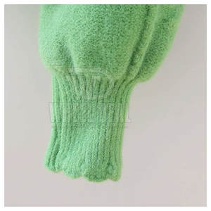 Cárdigan de manga larga para mujer, prendas de punto de alta calidad con decoración de botones de cuello redondo, diseño de estampado informal, talla XS, Invierno - Product Image 6