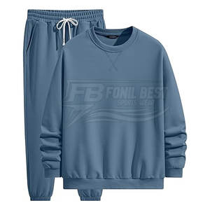 Nouvelle collection 2026 : Ensemble survêtement homme personnalisable, deux pièces, vente en gros, survêtement vierge à vendre - Product Image 6