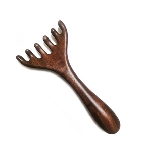 Handmade Wooden Hair Comb For Thick <b>Curly</b> Straight And Wavy Hair Providing Gentle Detangling Without Breakage - Product Image 4