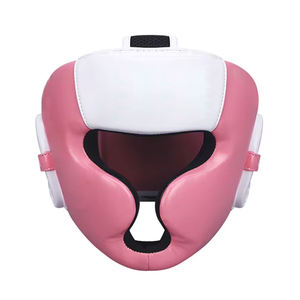 Protecteur de tête en cuir de conception personnalisée de haute qualité équipement de boxe pour boxeurs colorés - Product Image 1