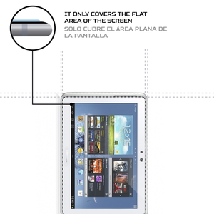 ฟิล์มกันรอยหน้าจอ ANTISHOCK สำหรับซัมซุงสำหรับแท็บเล็ตกาแล็กซี่โน้ต 4G 10 1 N8020 - Product Image 4