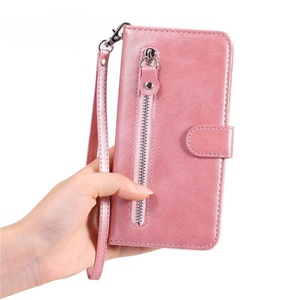 Factory magnetic stand Leather Wallet Flip Cover <b>Mobile</b> <b>Phone</b> Cases for iPhone PU <b>phone</b> bags for Galaxy case pouch for Pixel - Product Image 1
