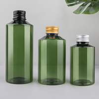Bouteille d'hydrolat vert foncé avec impression de logo personnalisé, bouchon en aluminium, 50 ml, 100 ml, 150 ml, 500 ml, réutilisable, conteneur pour toner