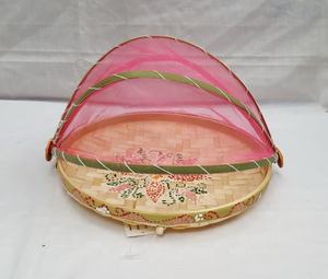 Best Quality Unique Design Colorful Wedding <b>Baskets</b> Handcraft <b>Bamboo</b> <b>Basket</b> for Storage and Decor From Vietnam - Product Image 4