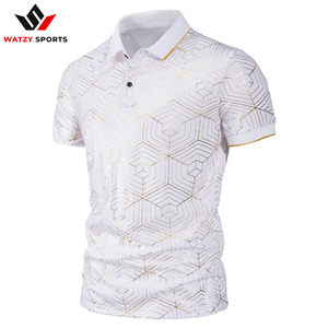 เสื้อยืดโปโลผ้าฝ้าย100% สำหรับผู้ชาย,เสื้อยืดโปโลแบบกำหนดเอง - Product Image 5