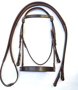 Haute qualité Premium cheval cuir Dressage bride muserolle Durable strass décoré licou prix compétitif pour l'équitation - Product Image 1