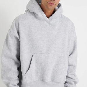 เสื้อมีฮู้ดแบบสวมหัวโอเวอร์ไซส์ผ้าฝ้าย100% มีฮู้ดเสื้อกันหนาวสำหรับผู้ชายเสื้อฮู้ดแบบสวมหัวมีฮู้ดโอเวอร์ไซส์สำหรับผู้ชาย - Product Image 3