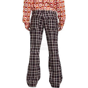 Pantalon évasé léger pour homme, pantalon large en tissu doux, parfait pour le printemps et l'automne - Product Image 5