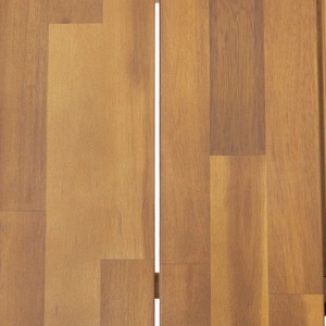 Table à manger d'extérieur en bois d'acacia naturel de conception moderne OEM petite table d'appoint pliable durable pour l'entrée à l'école et à l'hôpital - Product Image 5