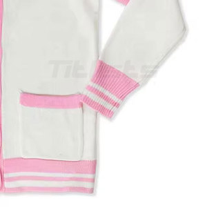 Pull Cardigan de sororité pour hommes de qualité supérieure avec broderie pour uniforme de club et tenue d'événement de campus - Product Image 3