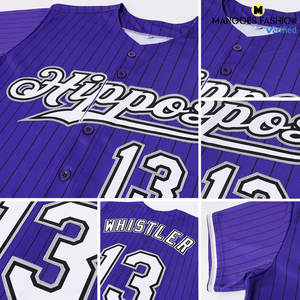 Camisetas de Béisbol y Sóftbol Unisex con Logotipo Personalizado, 100% Poliéster, Secado Rápido, Ropa Deportiva Transpirable para Equipos - Product Image 4