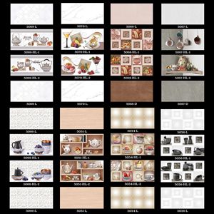 Carreaux muraux en céramique brillants modernes 300x600mm, installation par colle, usage intérieur et extérieur, applications pour supermarchés et villas - Product Image 2