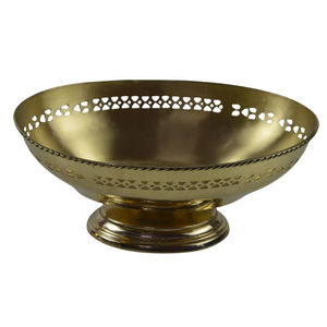 Plat de service ovale décoratif en aluminium fait à la main, finition cuivre, de haute qualité, pour la vente en gros - Product Image 6