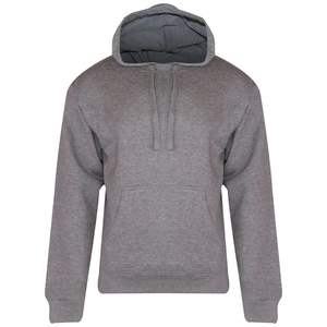 2025 sweat à capuche en coton léger pour hommes Style à la mode vêtements de plein air Unique deux tons basiques 100% coton coupe régulière en gros - Product Image 2