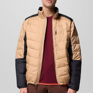 Latest Color Blocking <b>Cheap</b> Rate High Quality Men's <b>Puffer</b> <b>Jackets</b> Zip-Up <b>Jackets</b> Men's Winter's Collection Soft And Warm <b>Jacket</b> - Product Image 3