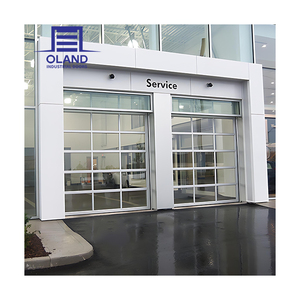 <span class=keywords><strong>Porte</strong></span> <span class=keywords><strong>de</strong></span> <span class=keywords><strong>garage</strong></span> sectionnelle automatique en aluminium et verre avec panneaux isolés, pour villas et projets résidentiels - Product Image 6