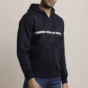 Nouvelle arrivée de sweat à capuche pour hommes en coton mélangé de style luxueux Promotion Design unique sweat à capuche vintage pour hommes - Product Image 2