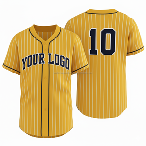 Maillot de baseball personnalisable pour homme, doux, respirant, anti-humidité, antibactérien, en micro-maille de polyester, design personnalisé - Product Image 5