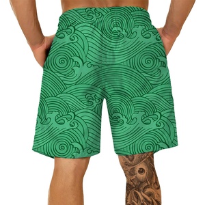 Shorts de plage pour hommes grande taille – Taille élastique, légers, séchage rapide, pour la course, le fitness et les sports décontractés - Product Image 2