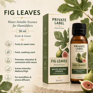 Essenza di Fragranza Idrosolubile ai Foglie di Fico 50ml OEM Etichetta Privata |   Umidificatore e Diffusore di Aromi |   Spagna UE - Product Image 2