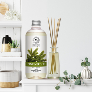 Aromatika Natural Pine Needle Aroma <b>Diffuser</b> Refill Liquid 500ml Long Lasting <b>Room</b> Fragrance Reed <b>Diffuser</b> Oil - Product Image 4