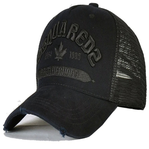 Casquette à 5 panneaux en maille personnalisée de haute qualité, non structurée, snapback vierge, chapeau en toile tendance, lavé, vieilli, vintage, réglable, style « Dad Hat » - Product Image 3