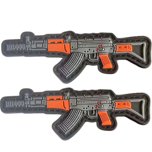 Étiquettes en PVC personnalisées, gaufrées, en caoutchouc souple, en forme de cœur, pour chapeaux - Étiquettes imperméables pour vêtements en denim - Product Image 1