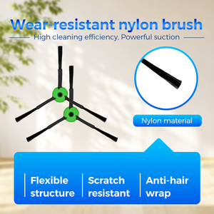 Brosse latérale de rechange pour robot aspirateur, compatible avec <span class=keywords><strong>iRobot</strong></span> i7/E5/E6/I3/I6/J7, nettoyage puissant et durable, fournie par l'usine - Product Image 3