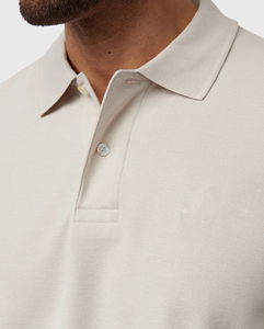 Camiseta Polo para hombre 100% algodón de gran tamaño logotipos personalizados serigrafiados transpirable hip hop Camiseta polo holgada para hombre - Product Image 5