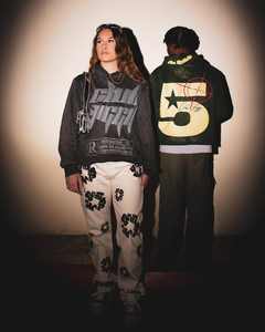 Fabricante personalizado Puffy Printed Hoodie Logo Hombres Unisex Algodón Streetwear Tailored 400 Gsm Heavyweight Hoodie - Product Image 4