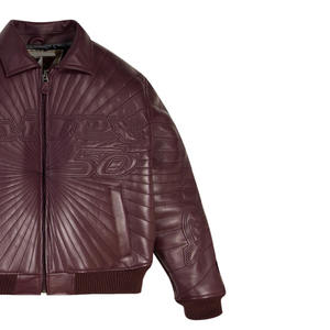 Chaqueta de Invierno Premium para Mujer Avirex, Cuero Genuino, Resistente al Viento e Impermeable, Tinte Liso, Todas las Tallas Disponibles - Product Image 2