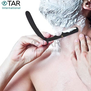 มีดโกนหนวดสำหรับร้านตัดผมแบบตุรกีด้ามจับพลาสติกแบบคลาสสิกสำหรับผู้ชาย - Product Image 5