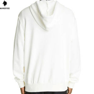 เสื้อฮู้ดสวมหัวของผู้ชาย100% ผ้าฝ้ายคุณภาพสูงลำลองขนาดพลัสไซส์สำหรับฤดูหนาวพิมพ์ลายดิจิตอลสีพื้น - Product Image 3