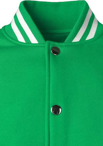 Veste de sport pour homme de haute qualité avec logo personnalisé, design élégant de style Letterman, respirante, imperméable, coupe-vent, haute visibilité - Product Image 4