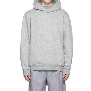 Sudaderas con capucha de felpa francesa para hombre personalizadas Sudadera con capucha de algodón orgánico 100% de gran tamaño Drop Shoulder Blank Heavyweight Pullover Hoodies para hombres - Product Image 5