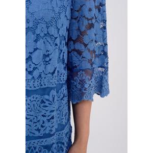 Abito in pizzo con dettagli in seta sole italiano-tycllaai8n16889195260740