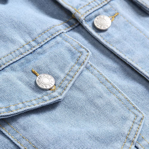 Veste en jean élégante pour hommes, tenue décontractée OEM, vente en gros de veste en jean en coton de haute qualité pour hommes, veste en jean personnalisée pour hommes à vendre - Product Image 5