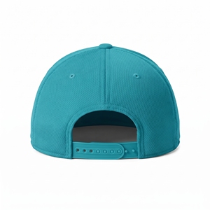 Gorra Snapback de Malla con Visera Plana, Color Amarillo Crema, Unisex, Casual, con Logotipo en el Panel Derecho, Primavera Verano, para Adultos, con Parche Frontal - Product Image 3