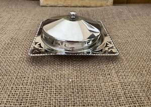 Contenedor de plato de mantequilla para el desayuno Diseño atractivo Forma y tamaño personalizados Plato de mantequilla de cocina de acero inoxidable de la India - Product Image 4