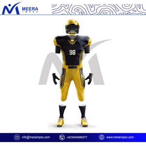 Uniforme de Fútbol Americano de Alta Calidad OEM ODM para Hombre, Ligero, 100% Poliéster, Uniforme de Fútbol Americano con Estampado Personalizado para Equipo - Product Image 3