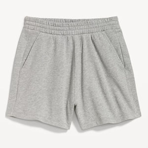 Nouveau arrivé 2025 short pour femme haute qualité personnalisé DTF imprimé logo boxy court avec poches latérales short respirant pour femme - Product Image 2