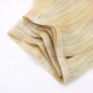 Meilleur choix d'extensions de cheveux vierges brillants en soie douce trame plate Remy cheveux vague naturelle sans produits chimiques en vrac paquet de cheveux humains Vietnam - Product Image 1