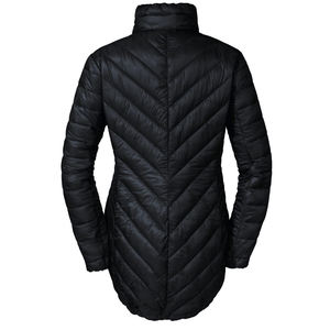 Women's packable padded long length with Hooded Finish Quilted winter Warm padded long Puffer Jacket <b>coat</b> wear with OEM - Product Image 2