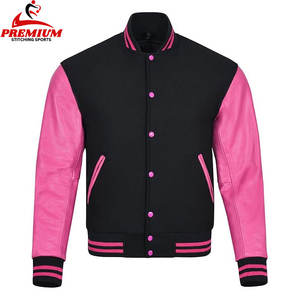 Vente en gros de vestes universitaires vierges de haute qualité Veste de baseball personnalisée pour hommes Veste universitaire pour hommes - Product Image 4