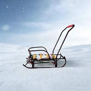 Ventes en gros de <span class=keywords><strong>luge</strong></span> d'<span class=keywords><strong>hiver</strong></span> de haute qualité à quatre roues, en métal et en bois - Product Image 4